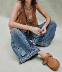 Free People - Women's Fallon Fringe Mules