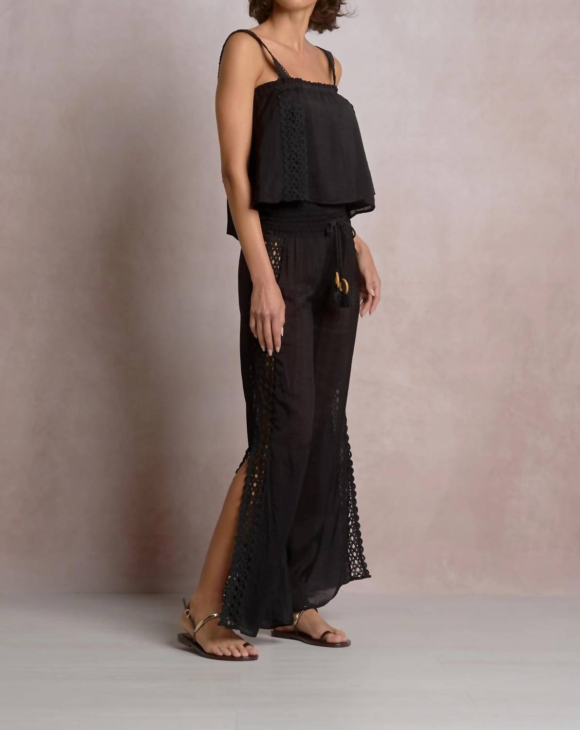 Elan - Vina Eyelet Top