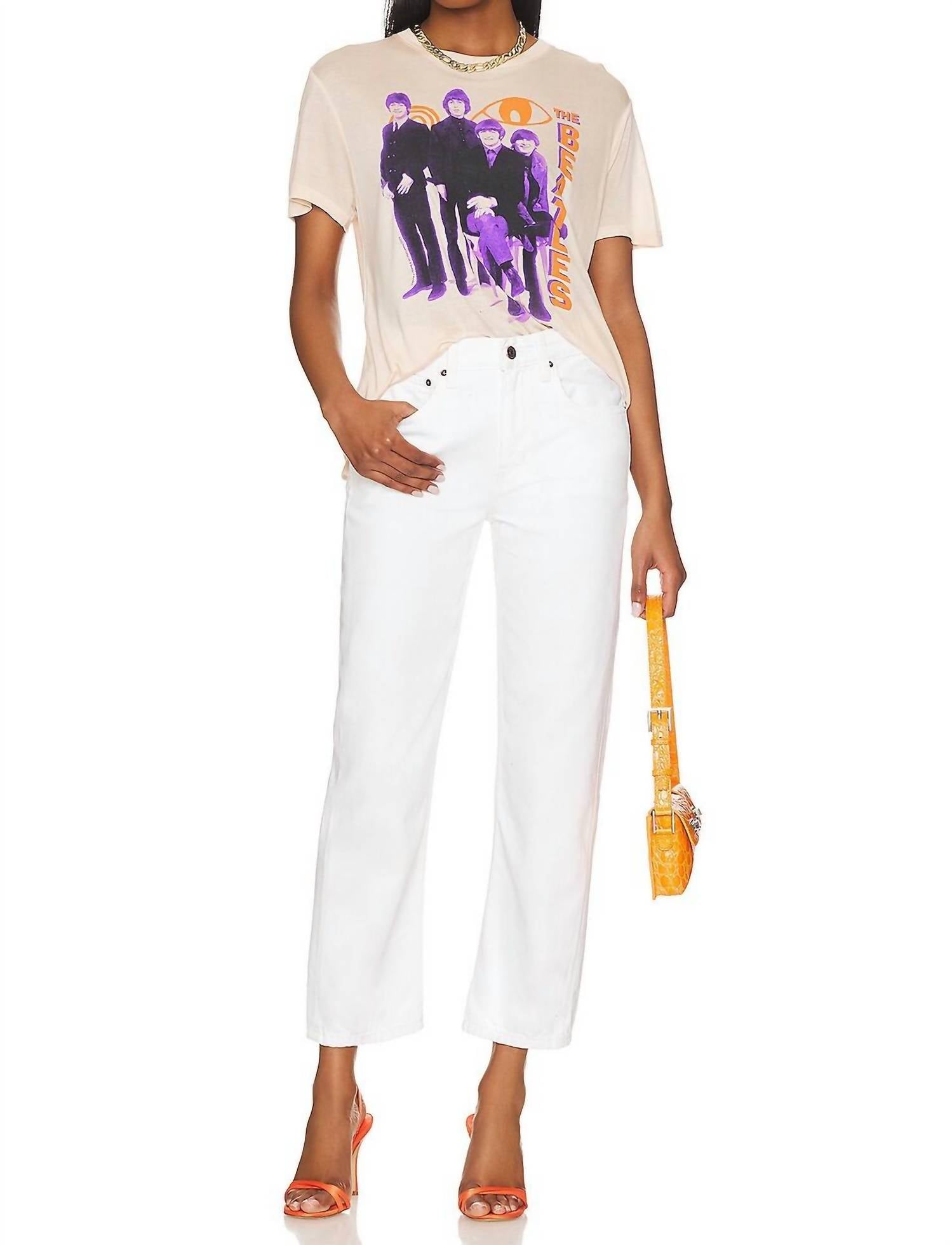 Etica - Rhea Mid Rise Crop Jean