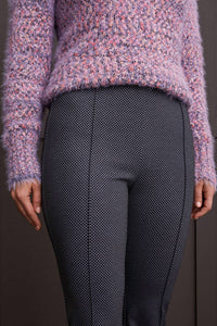 Tribal - Printed Ponte Ankle Pants