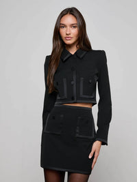 L'Agence - Blythe Cropped Jacket