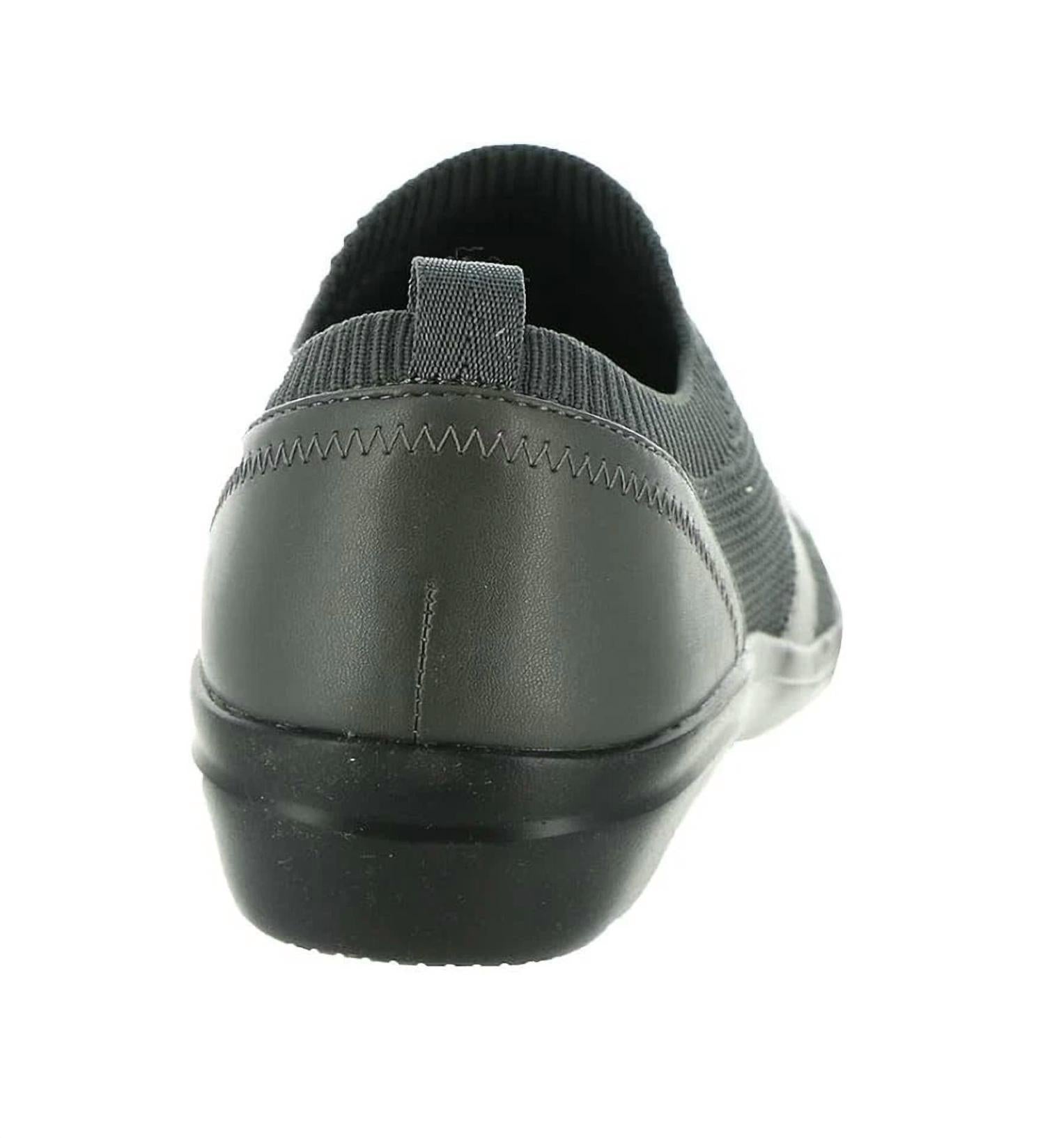 Clarks Women's Sashlyn Edge Loafer in dark grey combi - women's flats - view 4