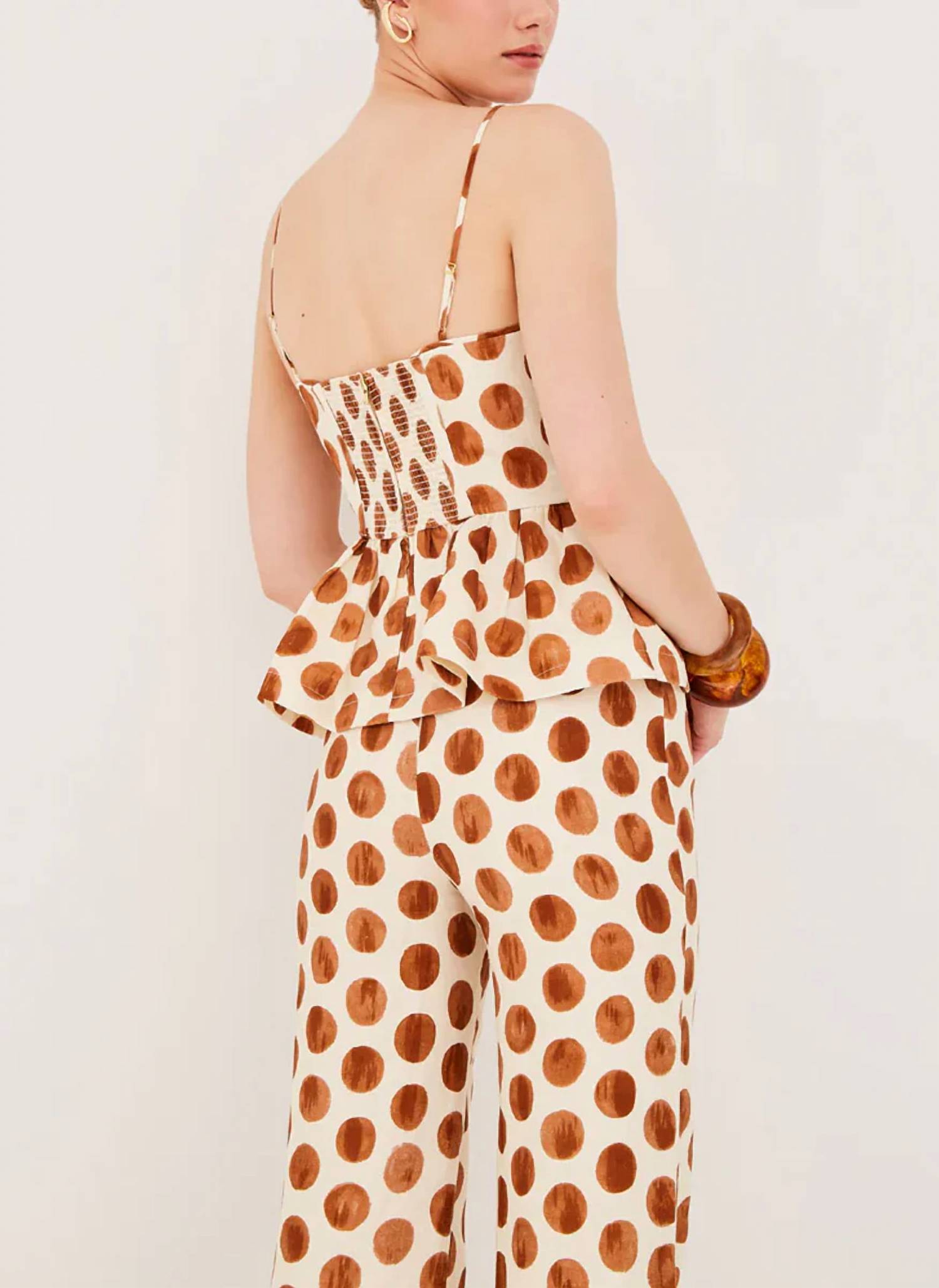 Cara Cara - Alba Fit-and-flare Peplum Top