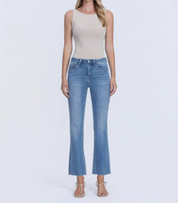 VERVET BY FLYING MONKEY Melia Jeans in reptar - women's jeans - alternate view