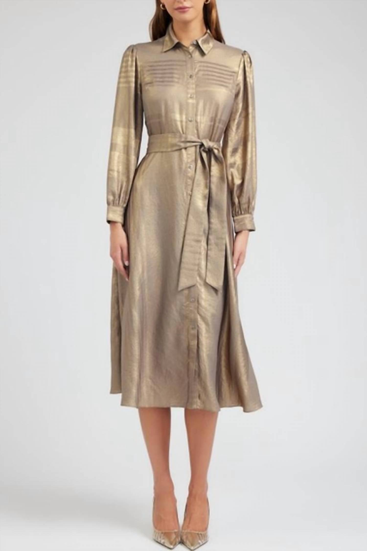 Current Air - Maxi Long Sleeve Dress