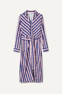 Compania Fantastica - Serpentine Midi Shirt Dress