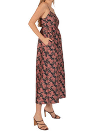 Before You - Floral Jacquard Maxi Dress