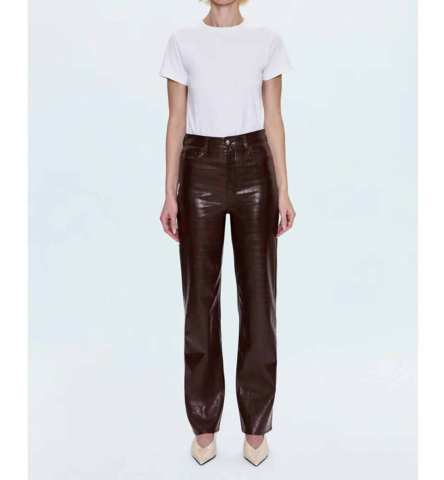 Pistola - Cassie High Rise Straight Pants