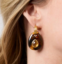 Julie Vos - Women's Carnaby Hoop And Charm Earrings