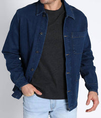 Jachs New York - Stretch Denim Wooster Chore Coat