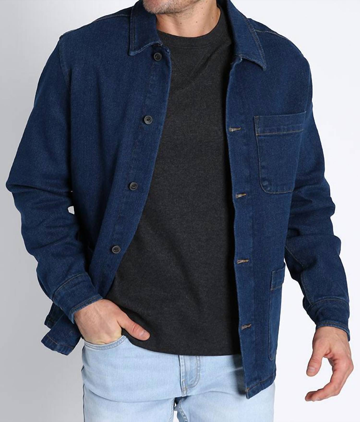 Jachs New York - Stretch Denim Wooster Chore Coat