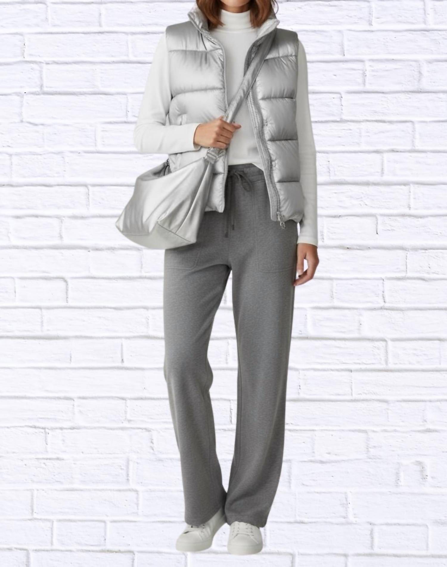 Diva Usa - Soft Knit Drawstring Lounge Pants