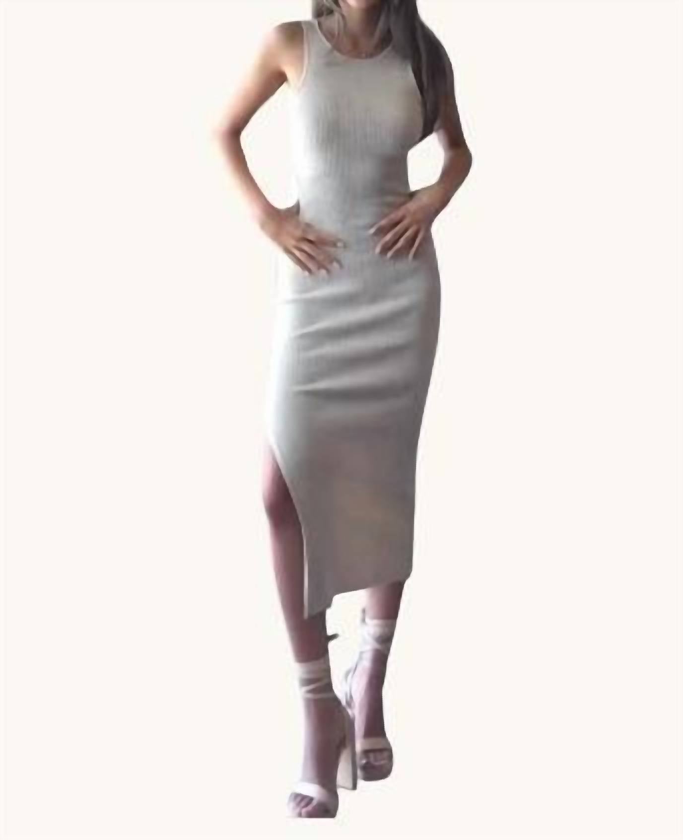 Elan - Twist Back Cut Out Maxi Dress