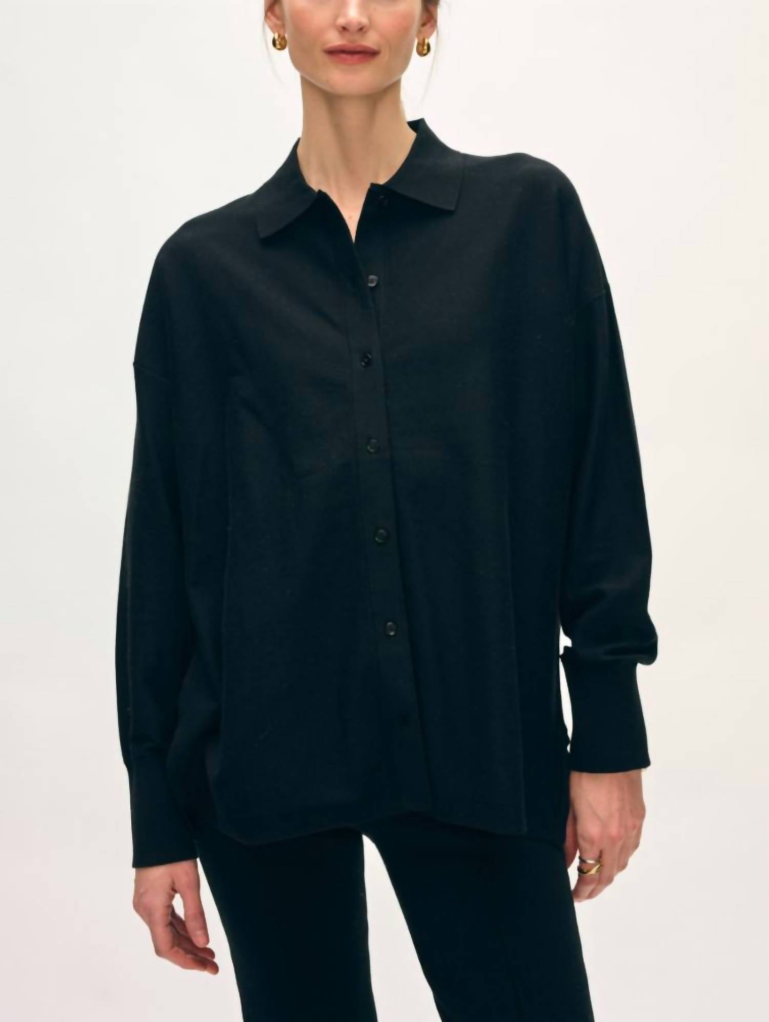 White + Warren - Superfine Organic Cotton Shirt