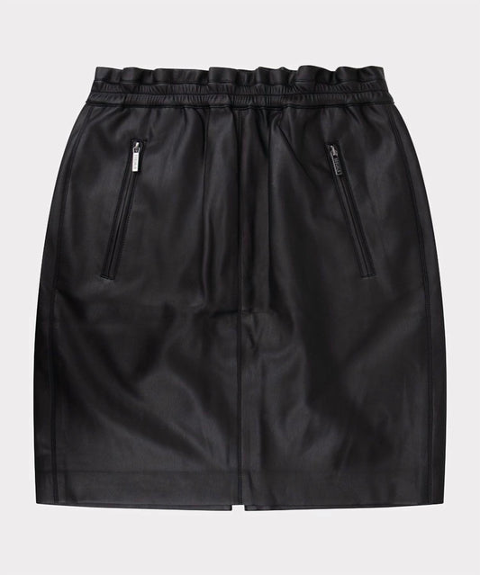 Esqualo - Faux Leather Skirt