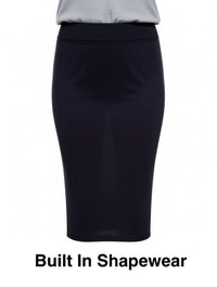 Nue By Shani - Built In Shapewear Houndstooth Pencil Dress