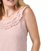 Coco + Carmen - Greer Ruffle Neck Tank