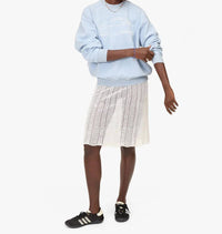Clare V. - Oversized Embroidered Sweatshirt