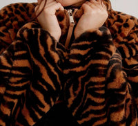 NIKKI JONES Multi Animal Jacket in mixed media - women's jacket - alternate view