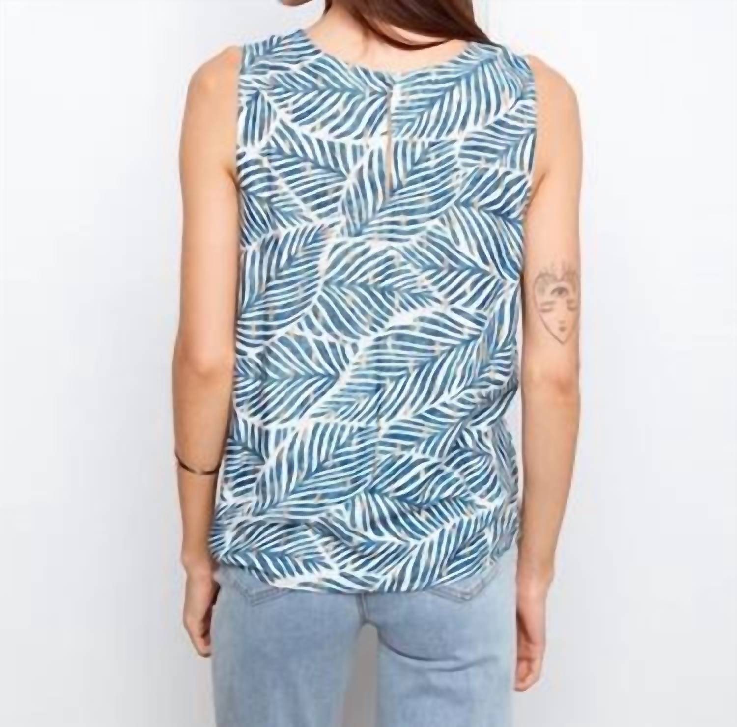 Charlie B - Printed Viscose Sleeveless Top