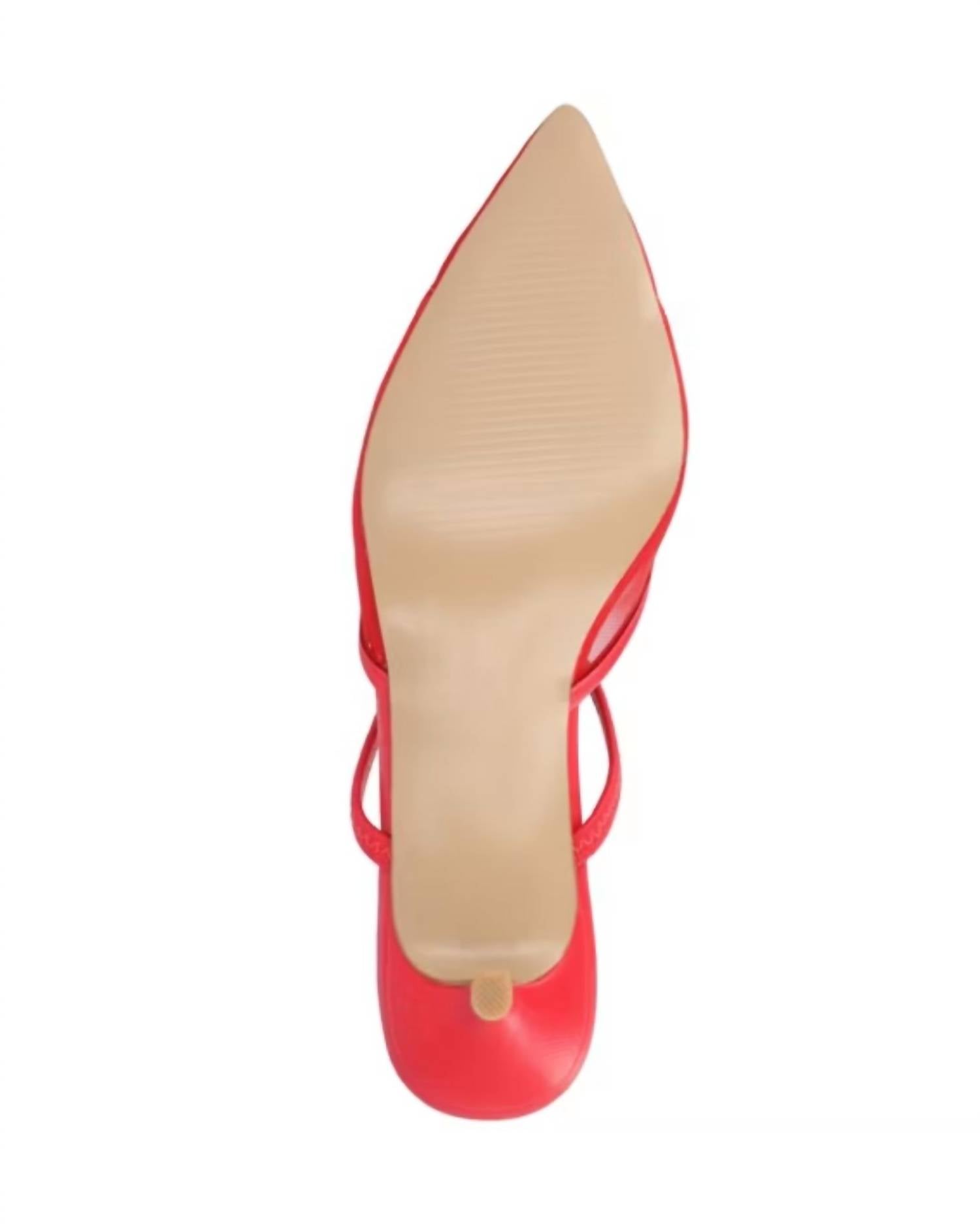 Journee Collection - Women's Allana Slip On Kitten Heel Mule Pump
