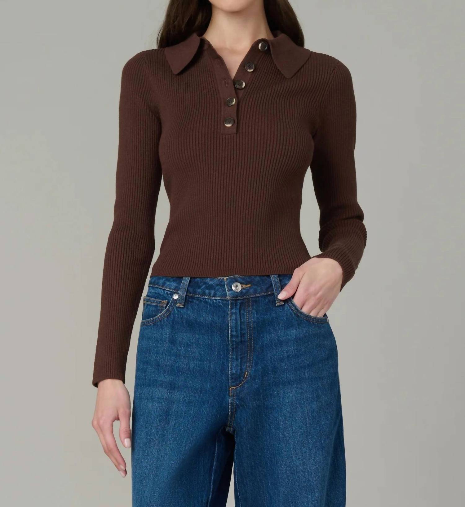 Joe'S Jeans - Women's The Lisa Polo Sweater