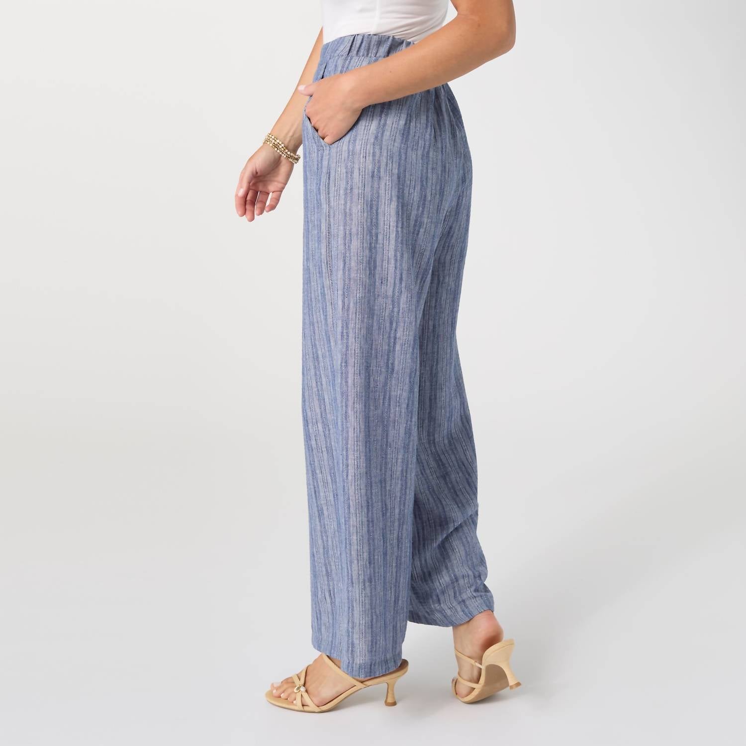 Coco + Carmen - Andrea Textured Pant With Pockets