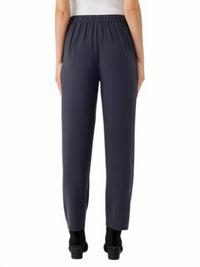 Eileen Fisher - Silk Georgette Tapered Ankle Pant