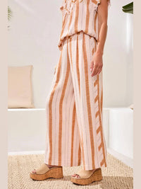 Tribal - Flowy Wide-leg Pants