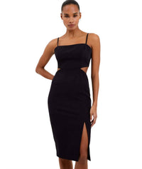 French Connection - Echo Cut Out Strapless Dress