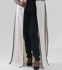 Adriana Contreras - Marena Sleeveless Open Front Kimono - Plus