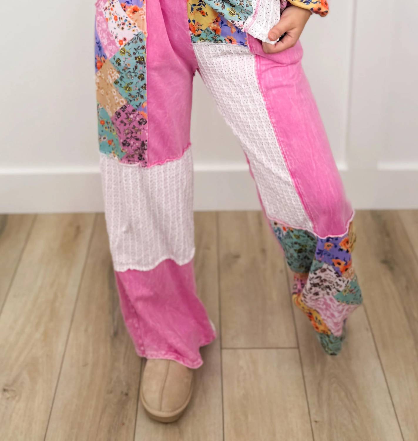 J.Her - Back To The Beginning High-rise Cotton Wide Leg Pants