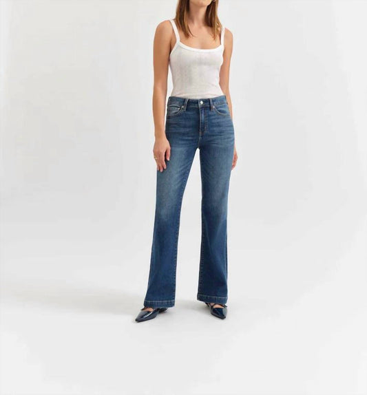 Daze - Mid Rise Flare Jean