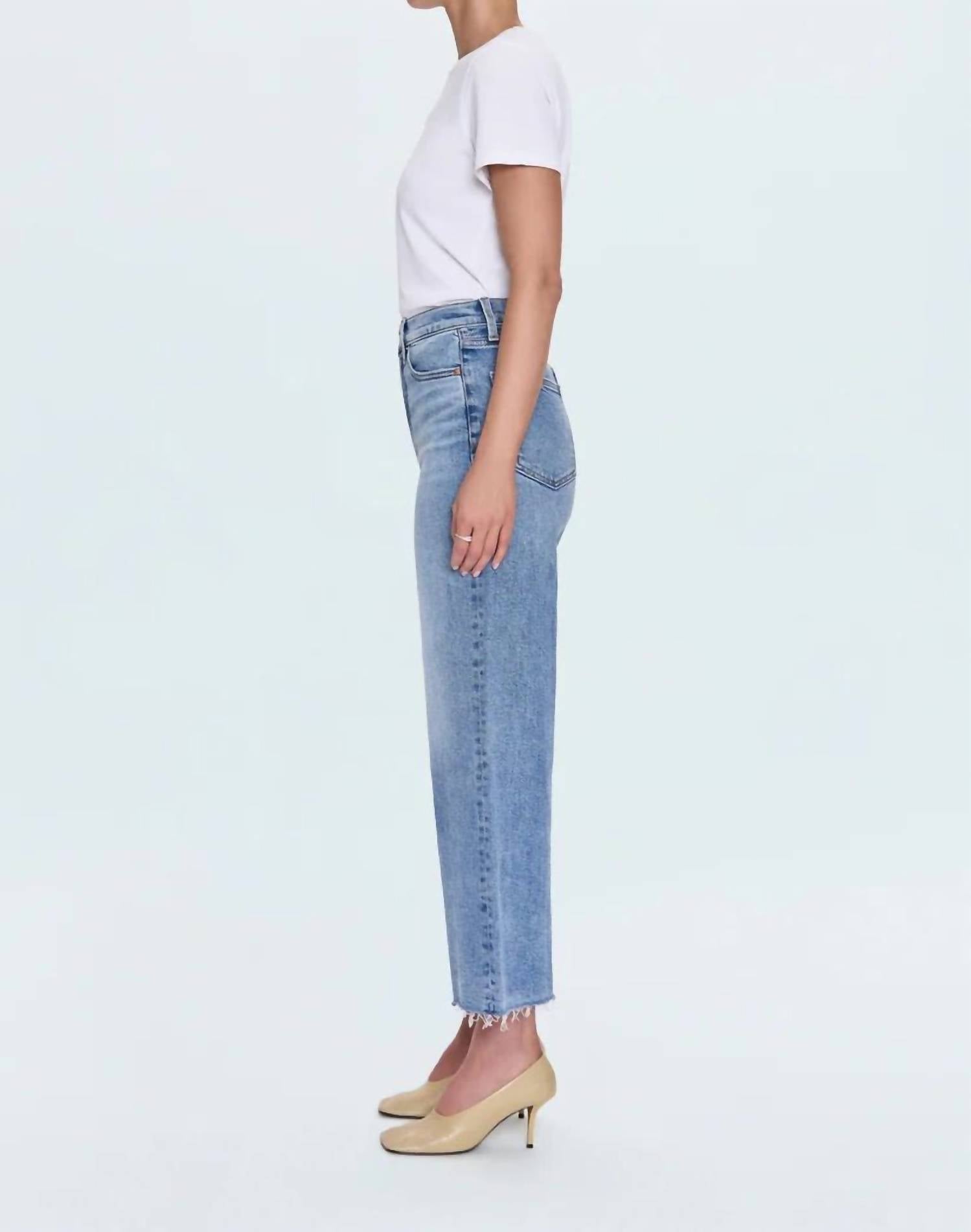 Pistola - Lana Crop High Rise Ultra Wide Jeans