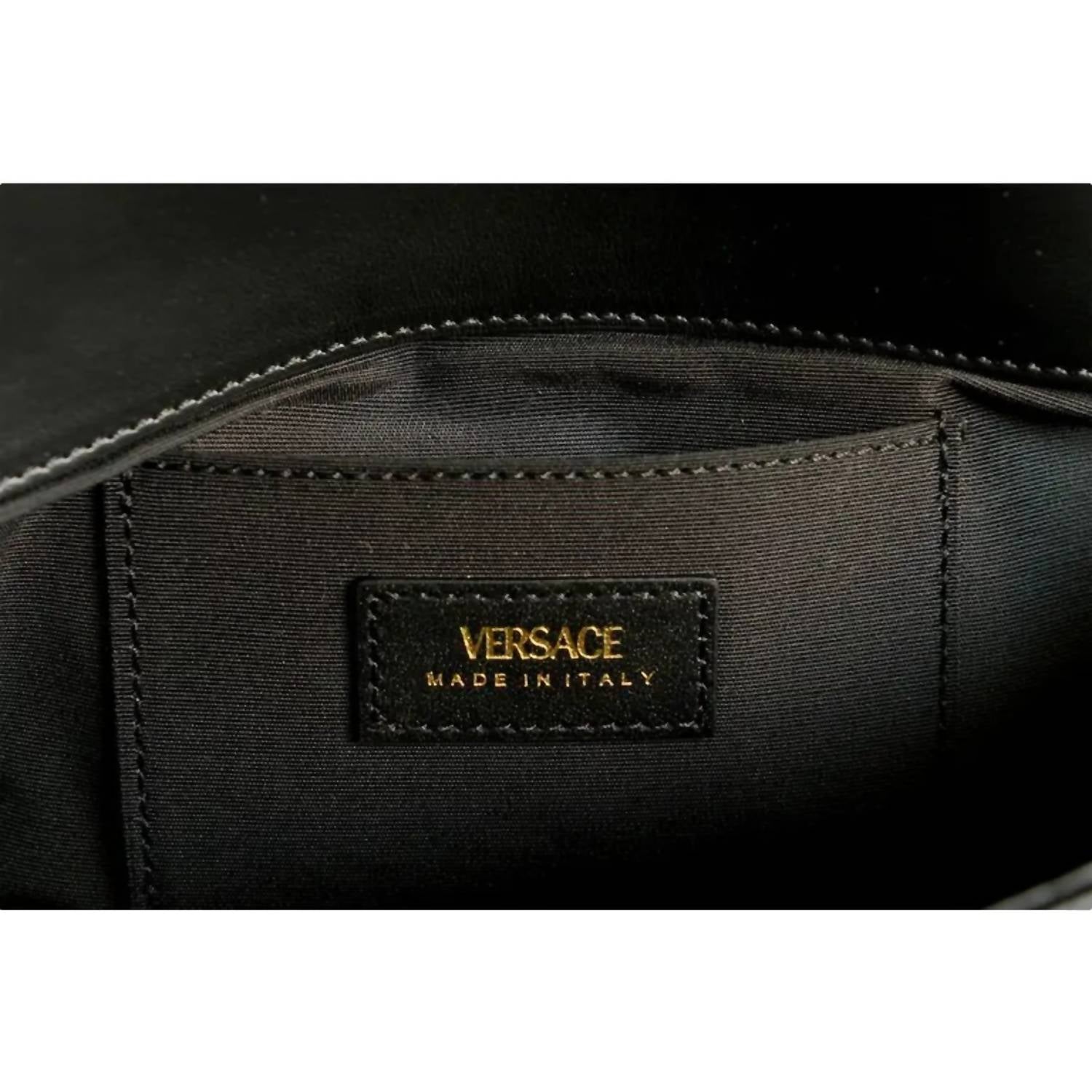 Versace - Women's La Medusa Chain Quilted Calfskin Leather Crossbody Bag