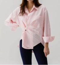 Cissa - Boyfriend Button Down Shirt