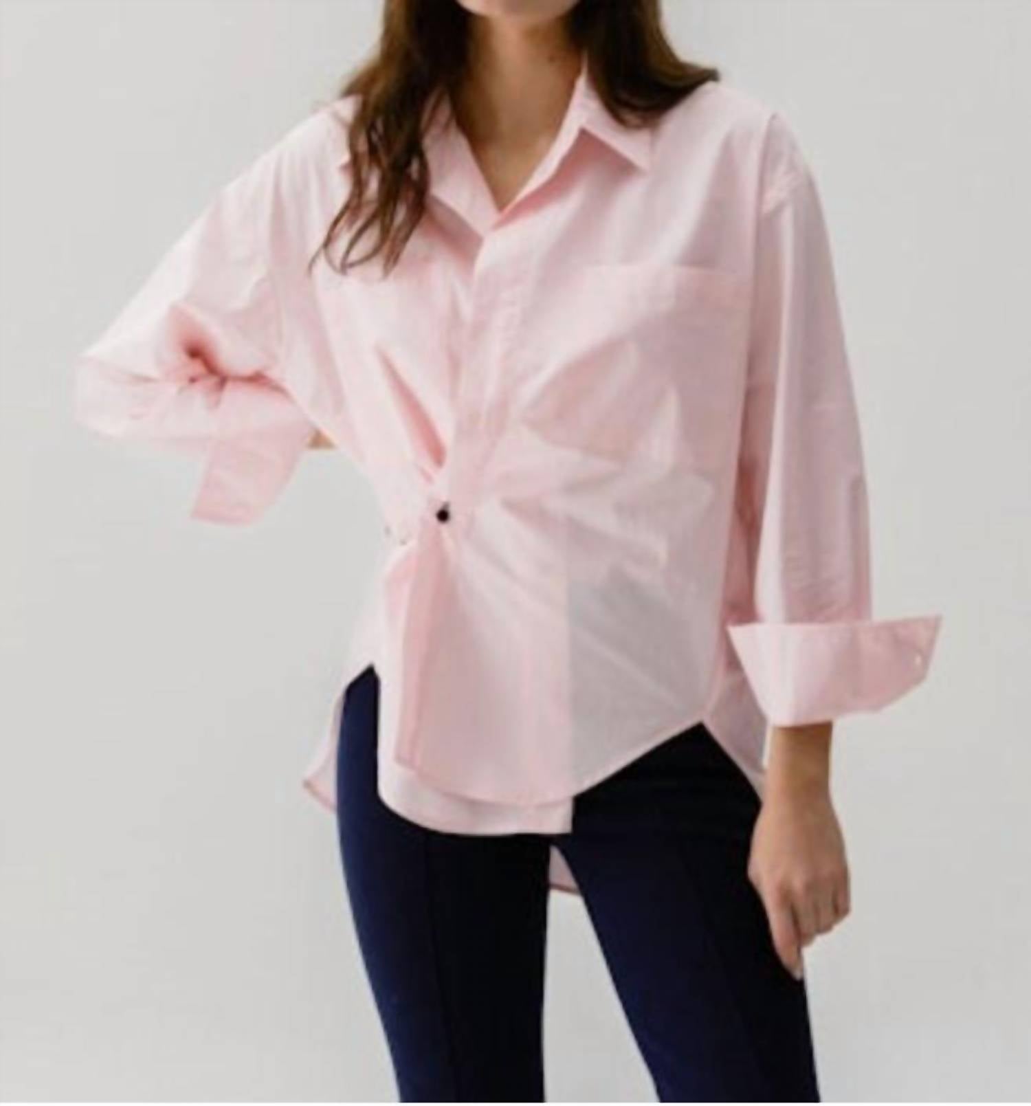 Cissa - Boyfriend Button Down Shirt