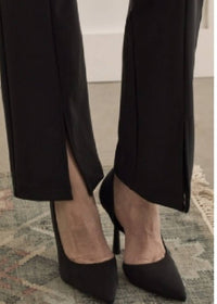 Tribal - Pull On Pant With Front Leg Slit