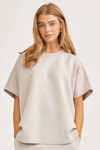 Dear Scarlett - Poncho Top + Bell Bottom Modal Set