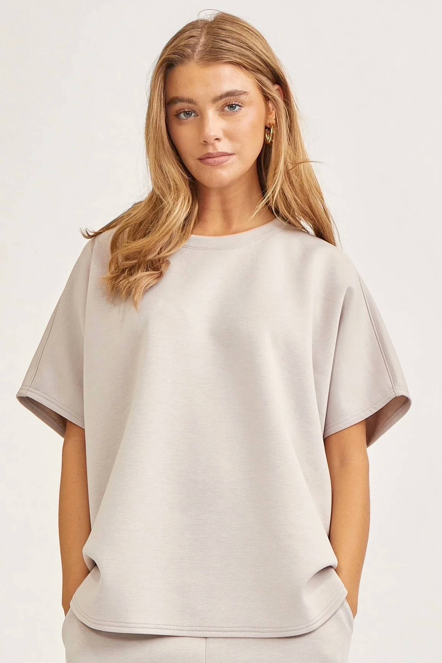 Dear Scarlett - Poncho Top + Bell Bottom Modal Set