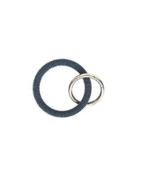 INK+ALLOY Women's Seed Bead Bangle/key Ring in gray - women's accessory - detail view