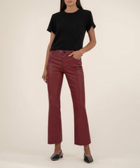 Kut From The Kloth - Kelsey Coated High Rise Ankle Flare Pants