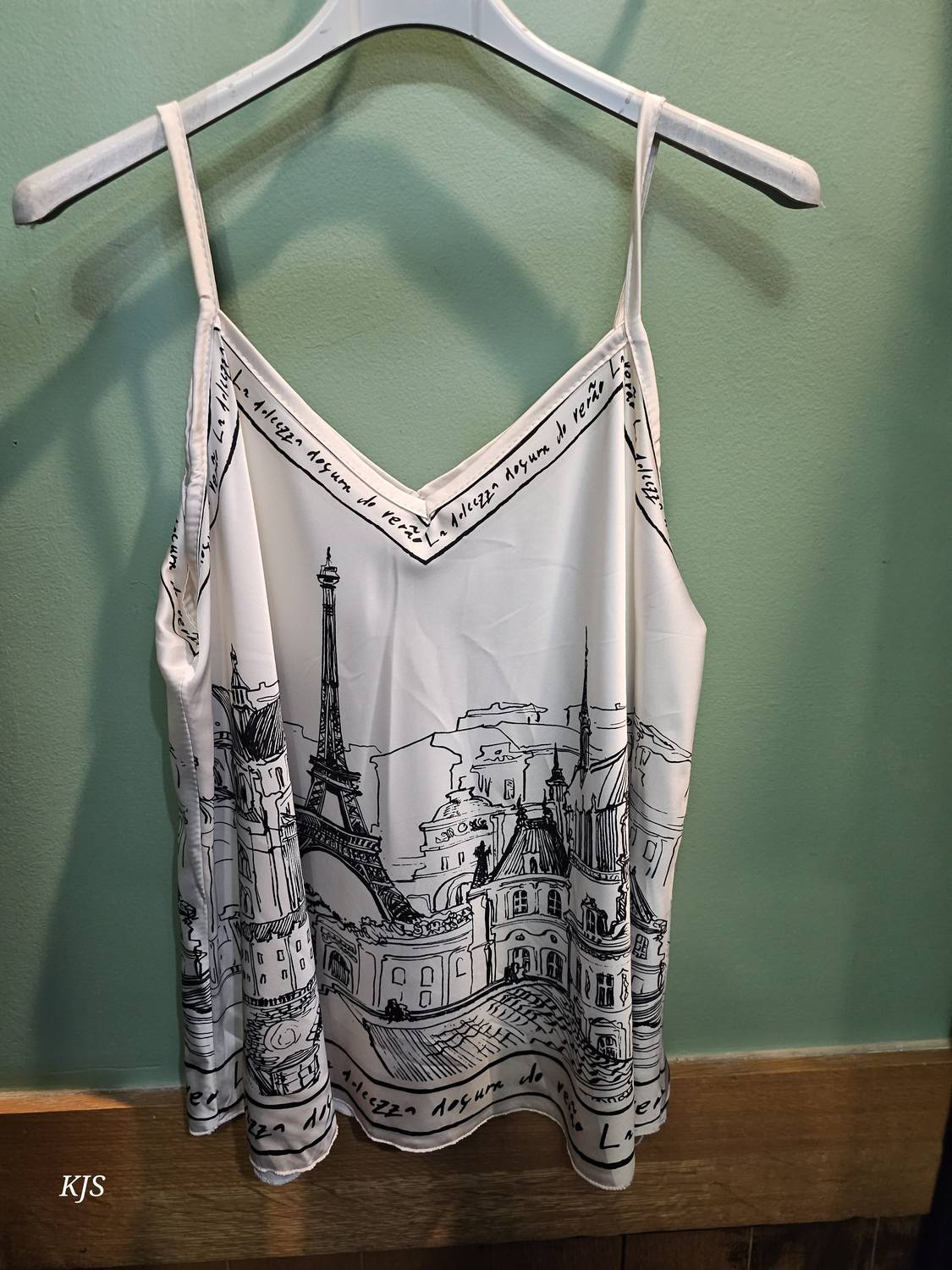 Made In Italy - Women's Paris Silk Cami