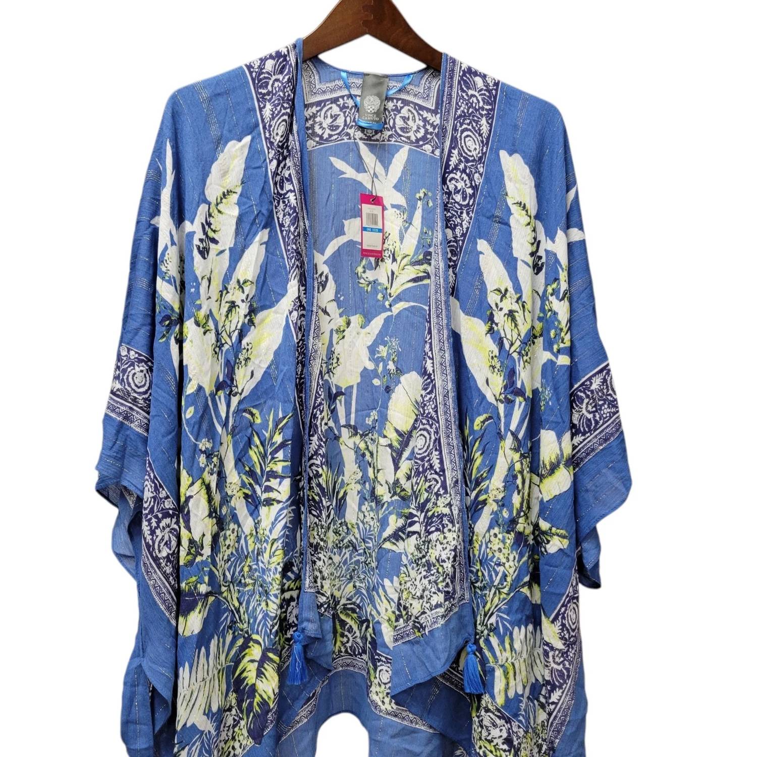 Vince Camuto - Women's Floral Coverup Kimono