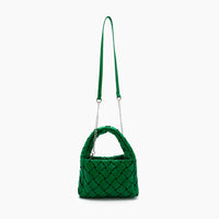 Like Dreams - Women's Oriane Quilted Top Handle Crossbody Bag