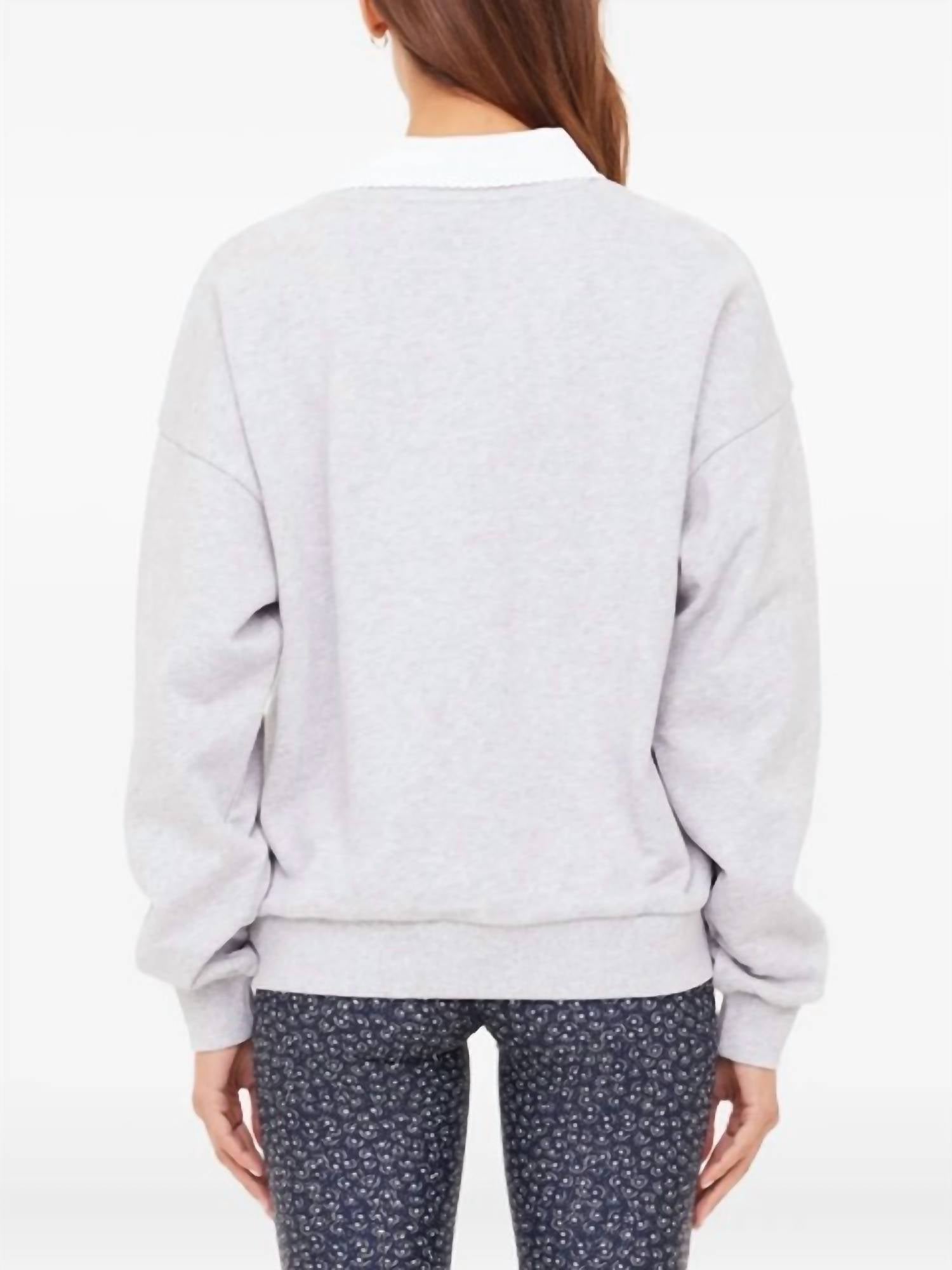 The Upside - Pascal Collared Crew-neck Sweater