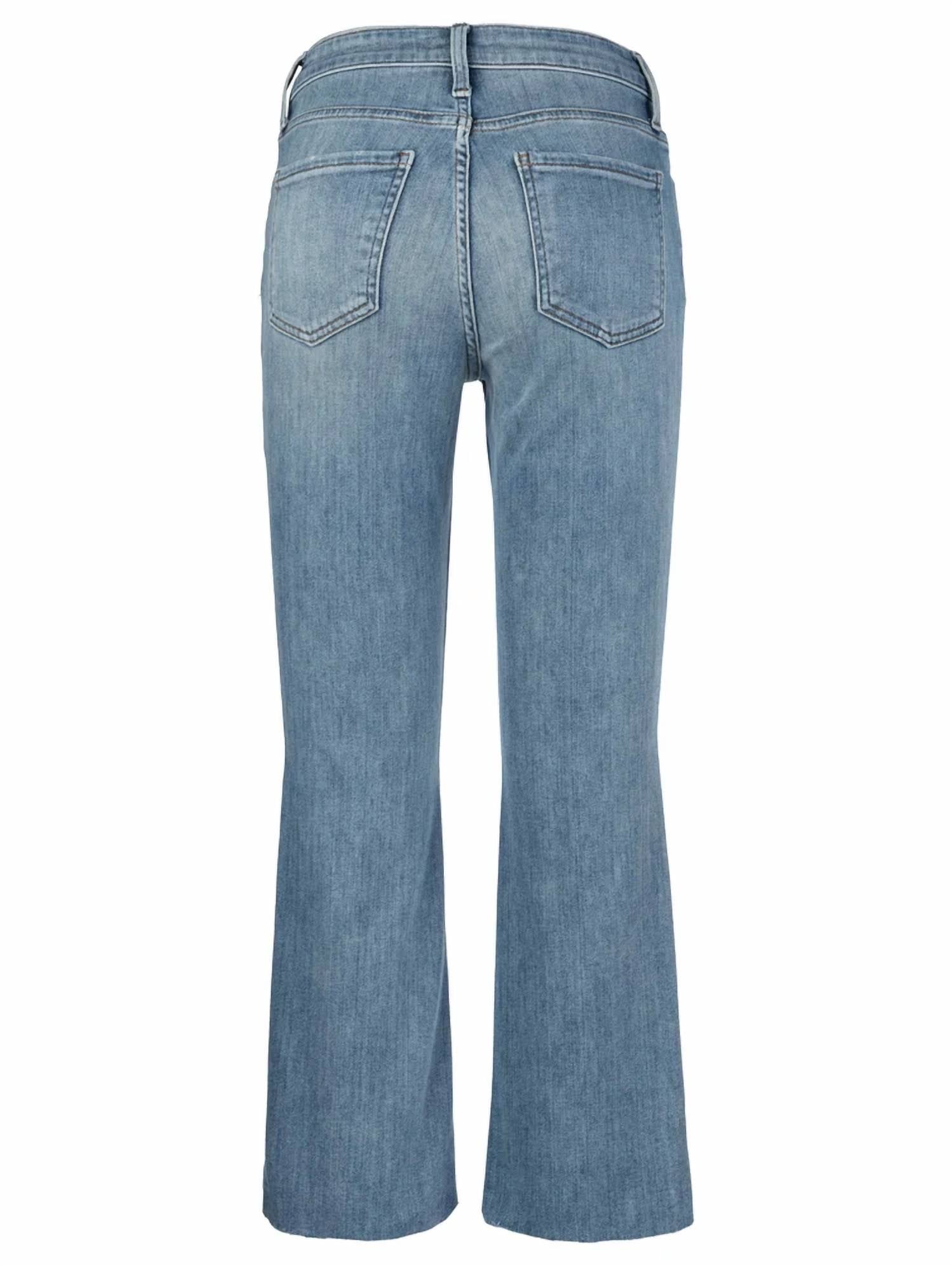 Kut From The Kloth - Kelsey High Rise Ankle Flare Jeans With Raw Hem