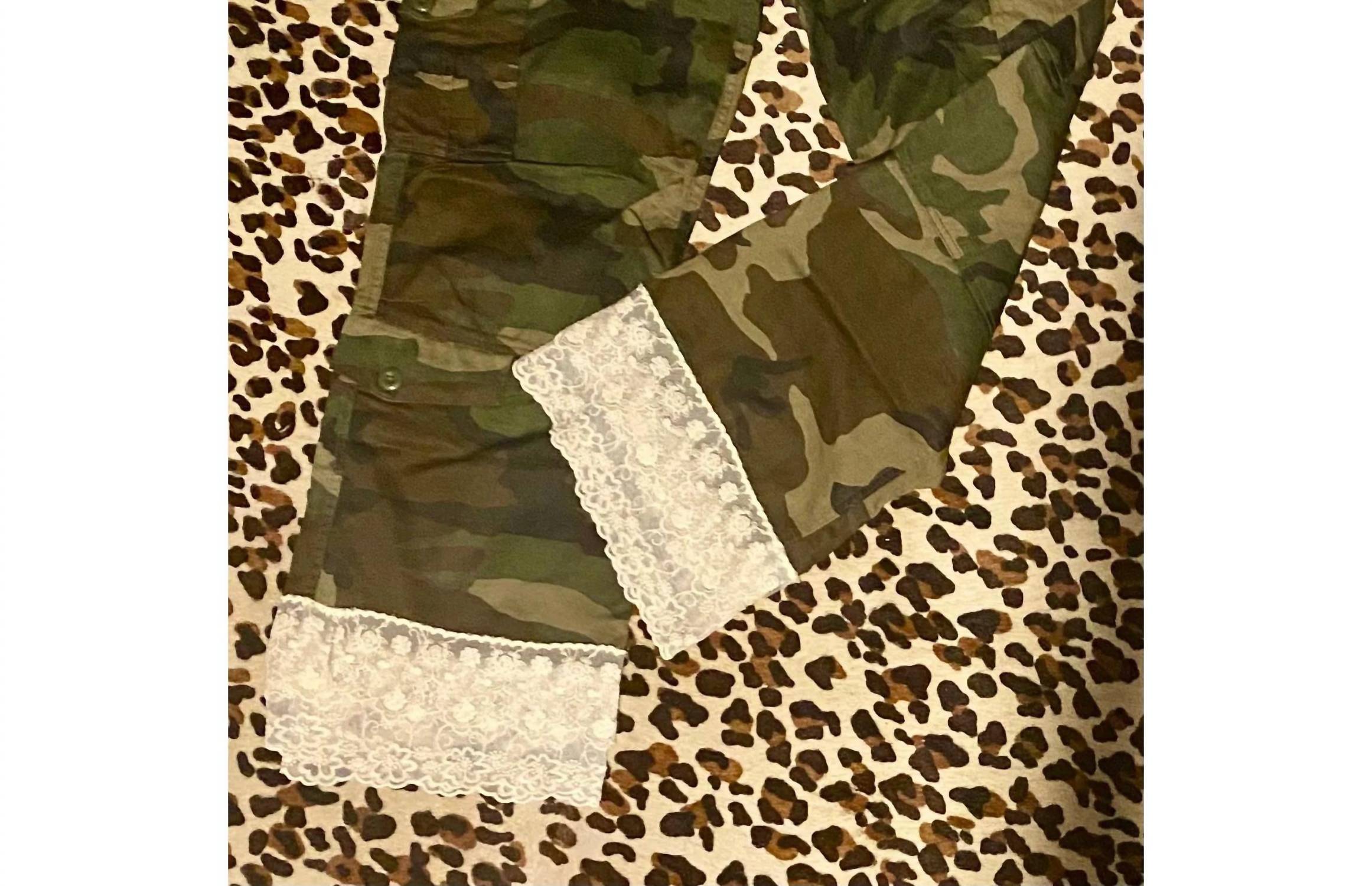 Rothco - Women's Camo Cargo Pants With Layered Lace Hem