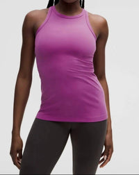 lululemon Align Hip-Length Racerback Tank in magenta - women's tank top