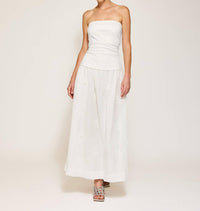 Line And Dot - Emberly Mix- Media Dress
